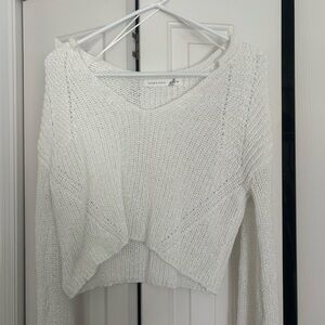Altar'd State Ivory Knit Top